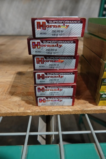 HORNADY SUPERFORMANCE 280REM 139GR SST 20 PER BOX (X6)