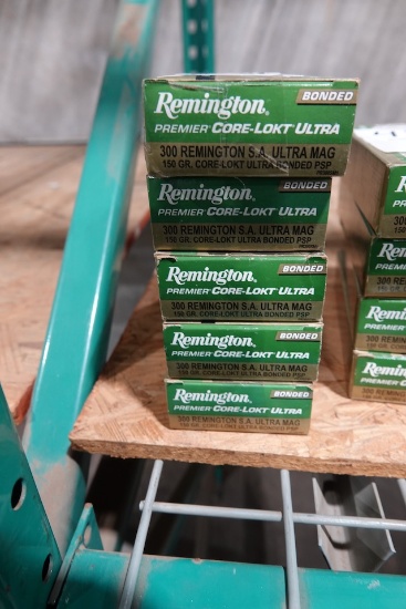 REMINGTON PREMIER CORE-LOKT ULTRA 300 REM 150GR PSP 20 PER BOX (X5)