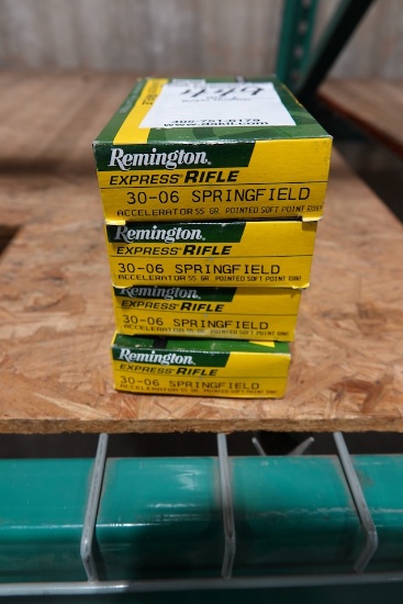 REMINGTON 30-06 SPRINGFIELD ACCELERATOR 55GR PSP 20 PER BOX (X4)