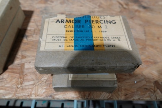 ARMOR PIERCING .30 CAL M2 20 PER BOX (X2)