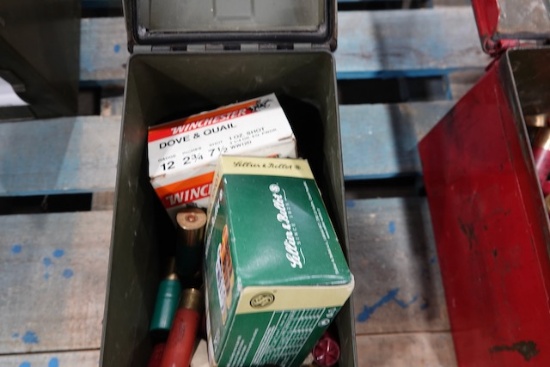 AMMO CAN W/12GA,SHOTGUN SHELLS