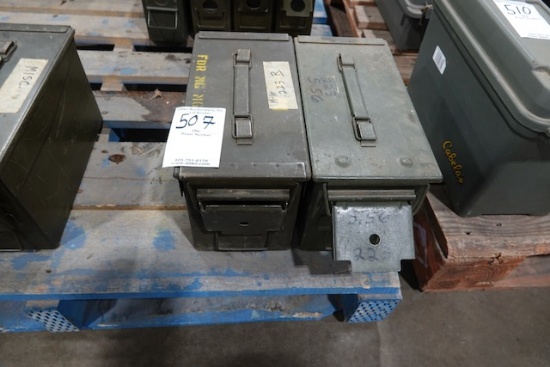 AMMO CANS (X2)