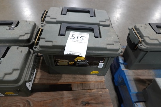 PLASTIC AMMO CANS (X2)