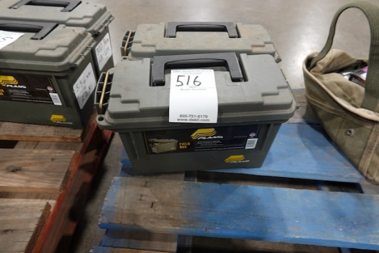 PLASTIC AMMO CANS (X2)