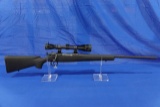 HUSGVARNA VAPEN FABRIKS AZTIEBOLAG BLACK RIFLE BOLT ACTION W/LEUPOLD 3X9 SCOPE S/N: 660900