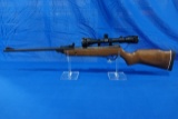 GAMO EXPO-26 PELLET RIFLE .177 SINGLE SHOT BREAKOVER W/TECH FORCE SCOPE S/N: 04-1C-057129-01