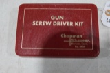 CHAPMAN GUN SCREW DRIVER SET