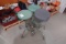 METAL STOOLS (X3)