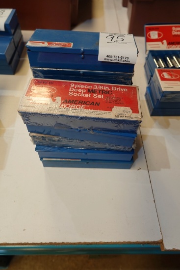 9 PC 3/8 DEEP SOCKET SET (X11)