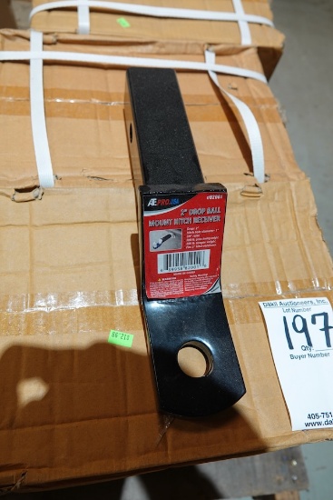 CASES OF RECEIVER HITCHES 8 CT (X3)
