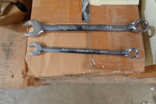 CASES OF 12-8 MM WRENCHES (X2)