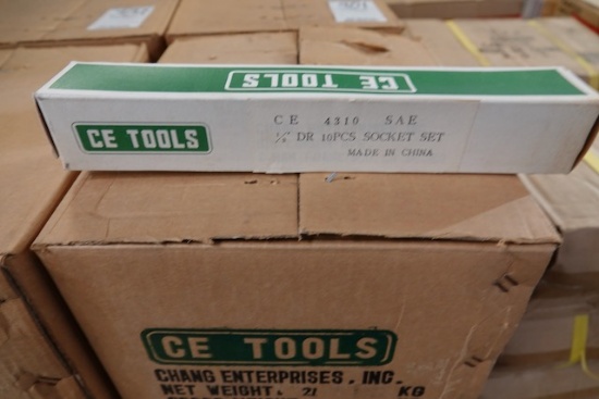 ½” DR SOCKET SET 7/16”-1” 20 CT (X2)