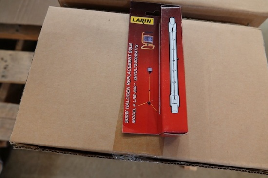 CASES 500W HALOGEN BULBS (X4)