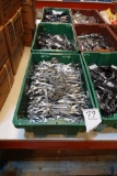 TUBS OF ASSORTED TOOLS, WRENCHES, SOCKETS, SCREWDRIVERS, ETC (X3)