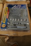 19 PC SOCKET & WRENCH SET 10 CT (X3)