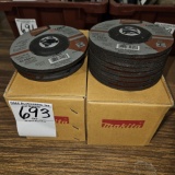 BOX OF 5” GRINDER WHEELS (X2)