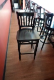 PUB HEIGHT CHAIRS (X8)