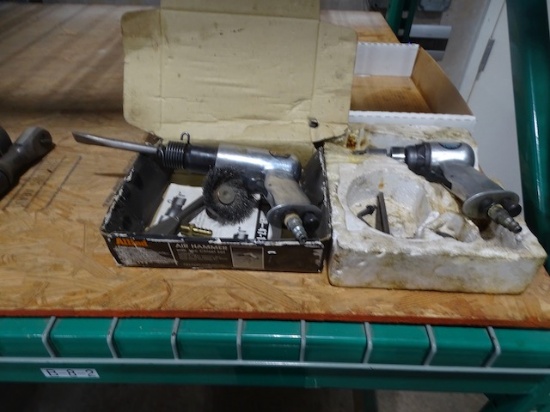 ALLIED AIR HAMMER & MARC AIR DRILL (X2)