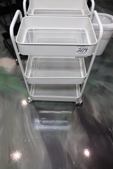 ROLLING 3 SHELF CART