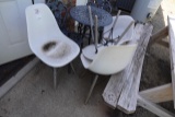 OUTDOOR CHAIRS (X6)