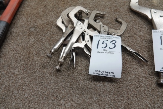 WELDING CLAMPS (X4)