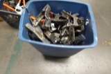BUCKET, BOX OF CLAMPS