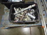 GALVANIZED STEEL, SHORT JOINTS, FITTINGS, WASHERS, BRACKETS & MISC
