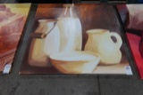 ARTWORK BOWL & GLASS OF MILK