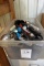 TUB OF UTENSILS