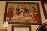 ASSINTHE BERTELOT GLASS SIGN
