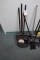 BROOMS & DUST PANS X1