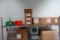 SHELF OF ELECTRICAL COMPONENTS (NEW)