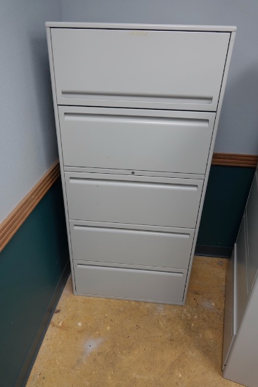 5-DRAWER LATERAL FILE CABINET
