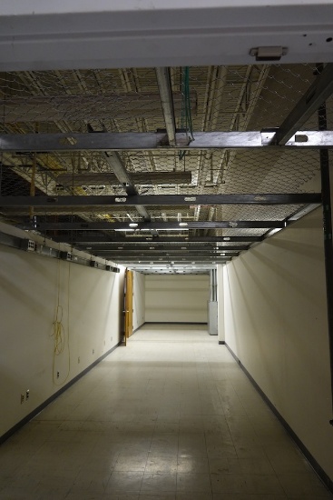 CHAIN LINK CAGE CEILING
