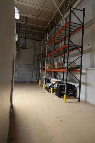PALLET RACKING W/WIRE GRIDS (X4)