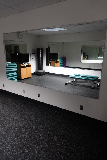 ALL MIRRORS IN WORKOUT CENTER