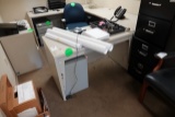 U-SHAPED DESK & CABINETS X1