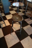 METAL BAR STOOLS (X8)