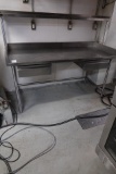 S/S TABLE W/DRAWERS & SHELF 72”X30”