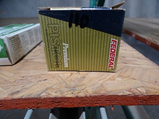 BOX OF FEDERAL 10MM AUTO 180GR MC