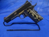 KIMBER .45 CUSTOM LW S/N: K827246 FIRST RESPONDERS EDITION W/WOOD CASE