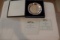 THE WHITE HOUSE ASSOCIATION PRESIDENTIAL SOLID STERLING SILVER PLATES/24K GOLD INLAY