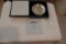 THE WHITE HOUSE ASSOCIATION PRESIDENTIAL SOLID STERLING SILVER PLATES/24K GOLD INLAY