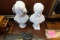 CERAMIC BOY & GIRL BUST X1