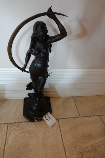 “RIBBON DANCER” 26” BRONZE