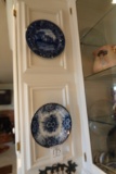 FLO BLUE PLATES (X4)