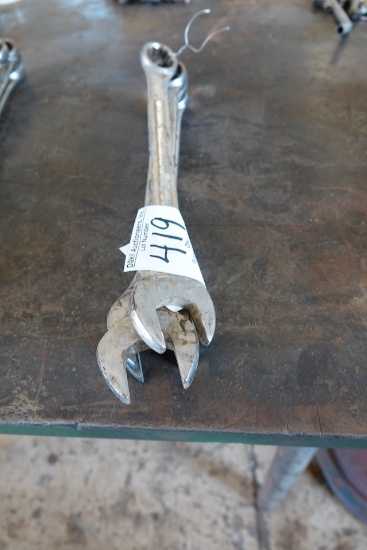 BUNDLE OF OPEN BOX END WRENCHES SAE