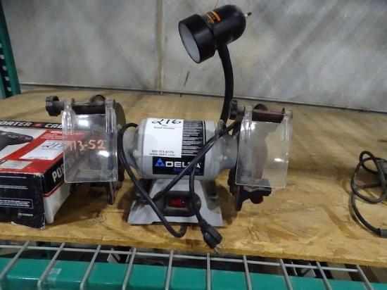 DELTA SHOPMASTER BENCH GRINDER