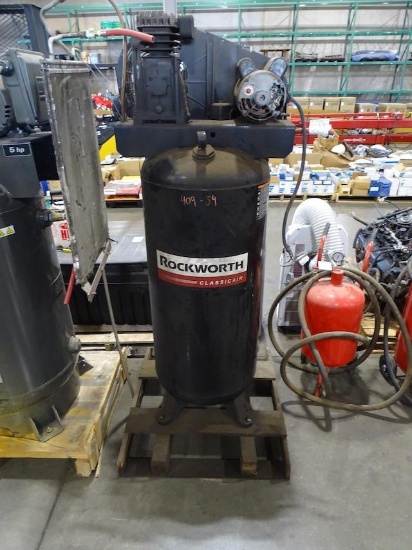 ROCKWORTH CLASS/CAIR AIR COMPRESOR 60 GAL 170 PSI HP 5 SPL
