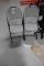 FOLDING CHAIRS (X2)